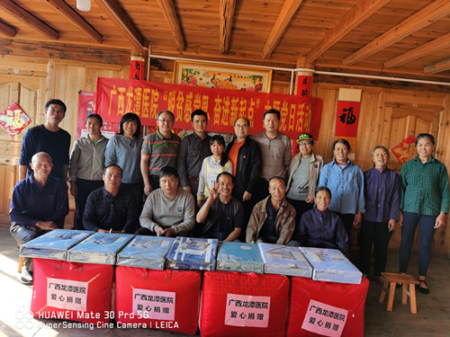 广西龙潭医院开展“脱贫感党恩 奋进新起点”主题党日活动