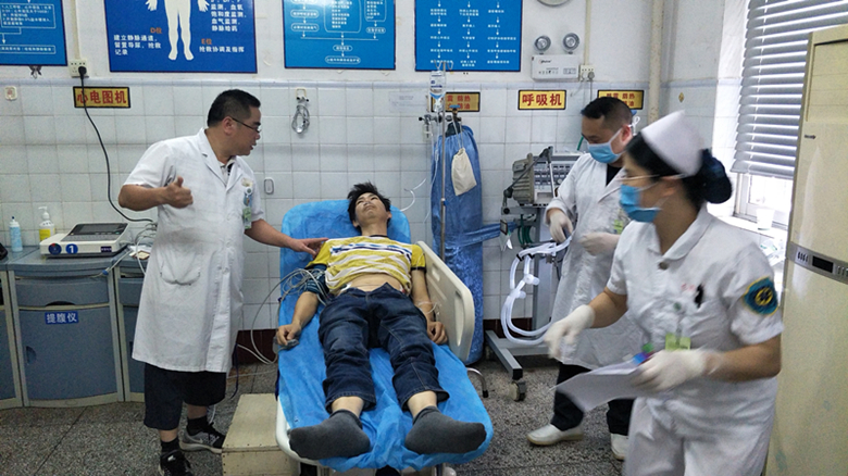 患者突发胸痛，广西胸科医院上演生死时速