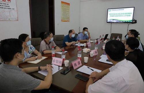 【织牢疫情防控网】自治区防控督察组来我院进行疫情防控工作督查
