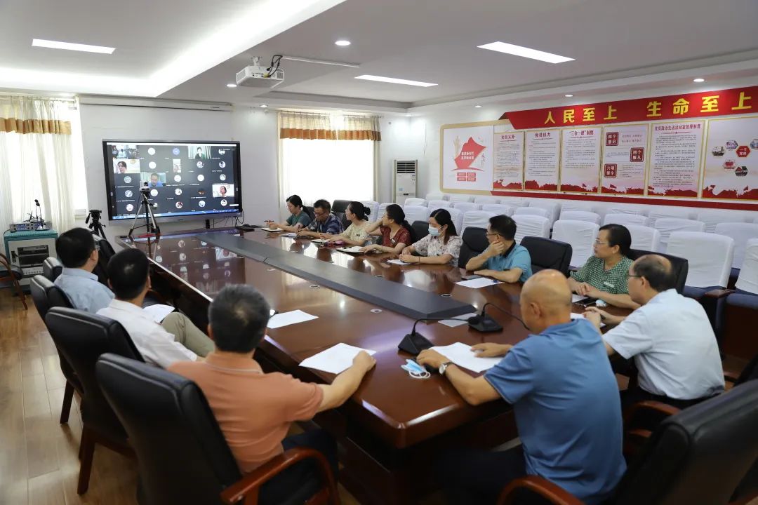 云端相聚，同心抗疫——我院视频连线慰问援琼医疗队员