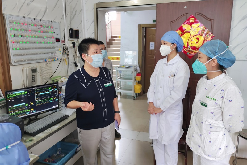 广西胸科医院开展防御台风“摩羯”专项安全检查