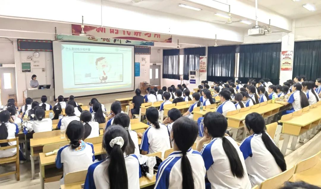 全国“最美防痨人”进校园讲结核，科普护航助师生健康